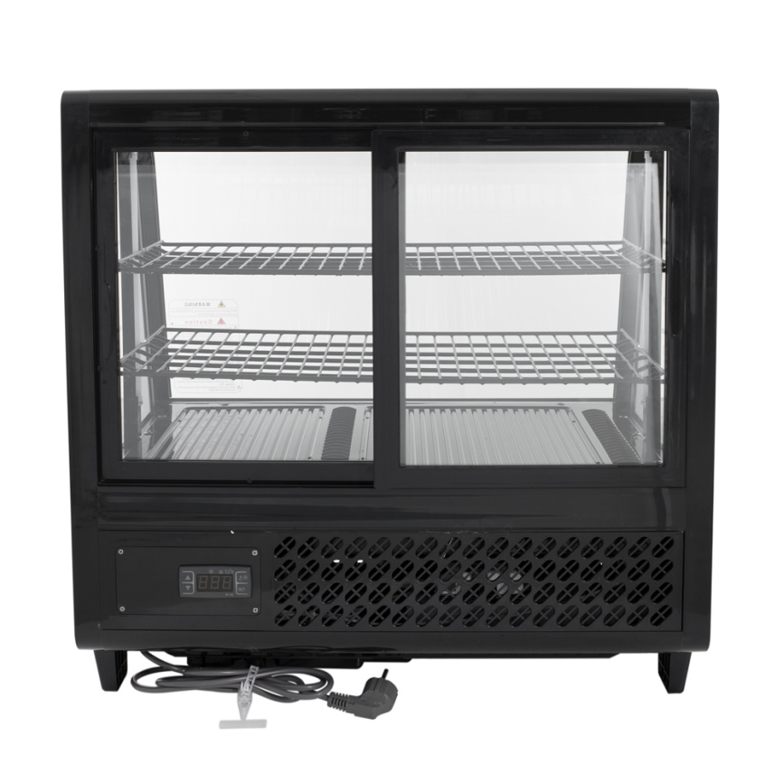 Витрина холодильная RT-100L Foodatlas черный фото 6