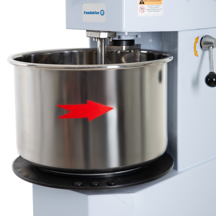 Тестомес спиральный THS-30A Foodatlas Eco фото 8