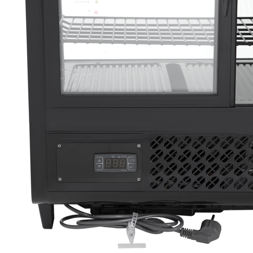 Витрина холодильная RT-100L Foodatlas черный фото 8
