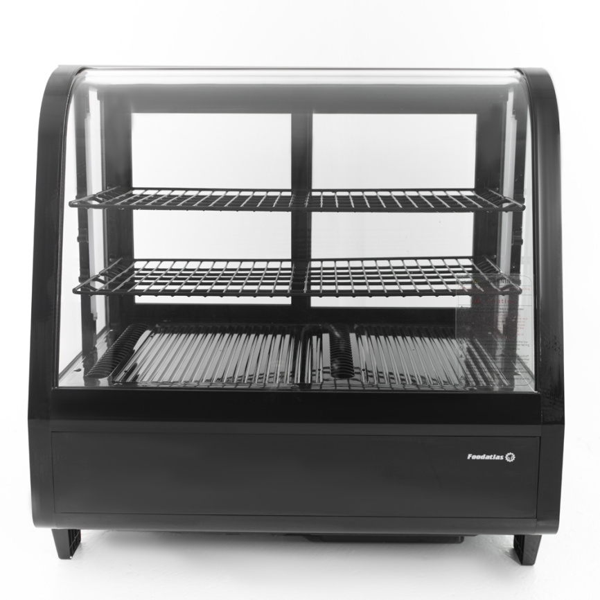 Витрина холодильная RT-100L Foodatlas черный фото 2